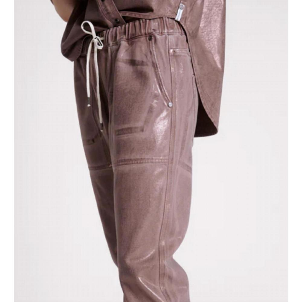 NEW ONE TEASPOON shabbies denim drawstring jean in bronzed chocolate in bronzed